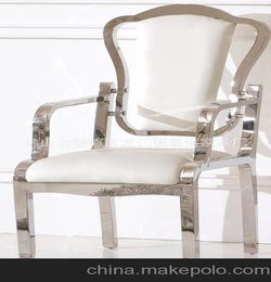 热销产品 馨情家具厂家直销2013年新款时尚新款不锈钢扶手餐椅